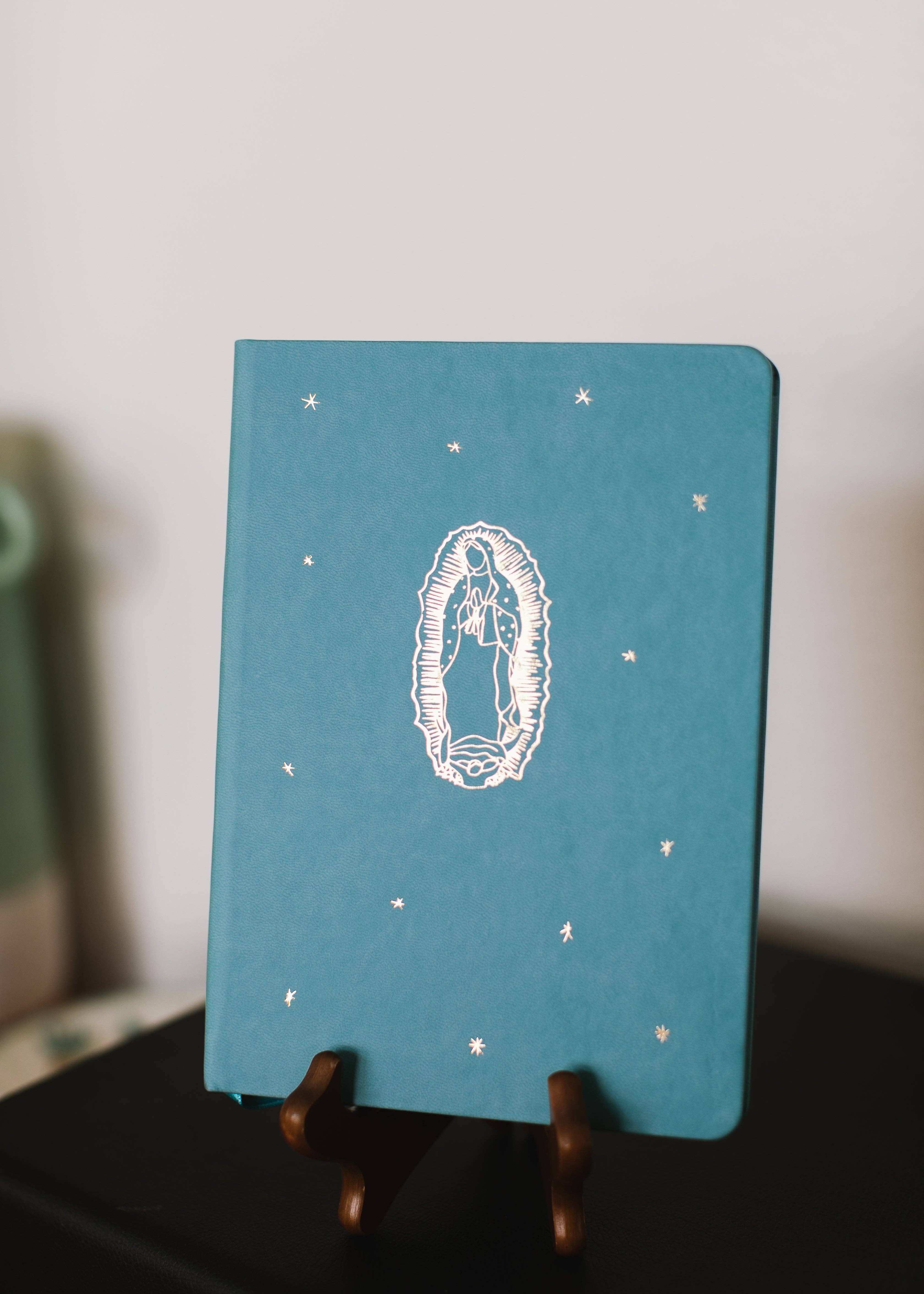 Elisa M Torres - Artist & Designer – Caderno por atacado – Caderno Nossa Senhora de Guadalupe com Detalhes em Ouro5