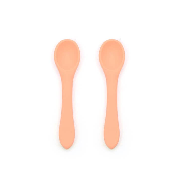 OB Australia - Wholesale Feeding Set - Baby - 2-Pack Food Grade Silicone Baby Spoons in 6 Colors