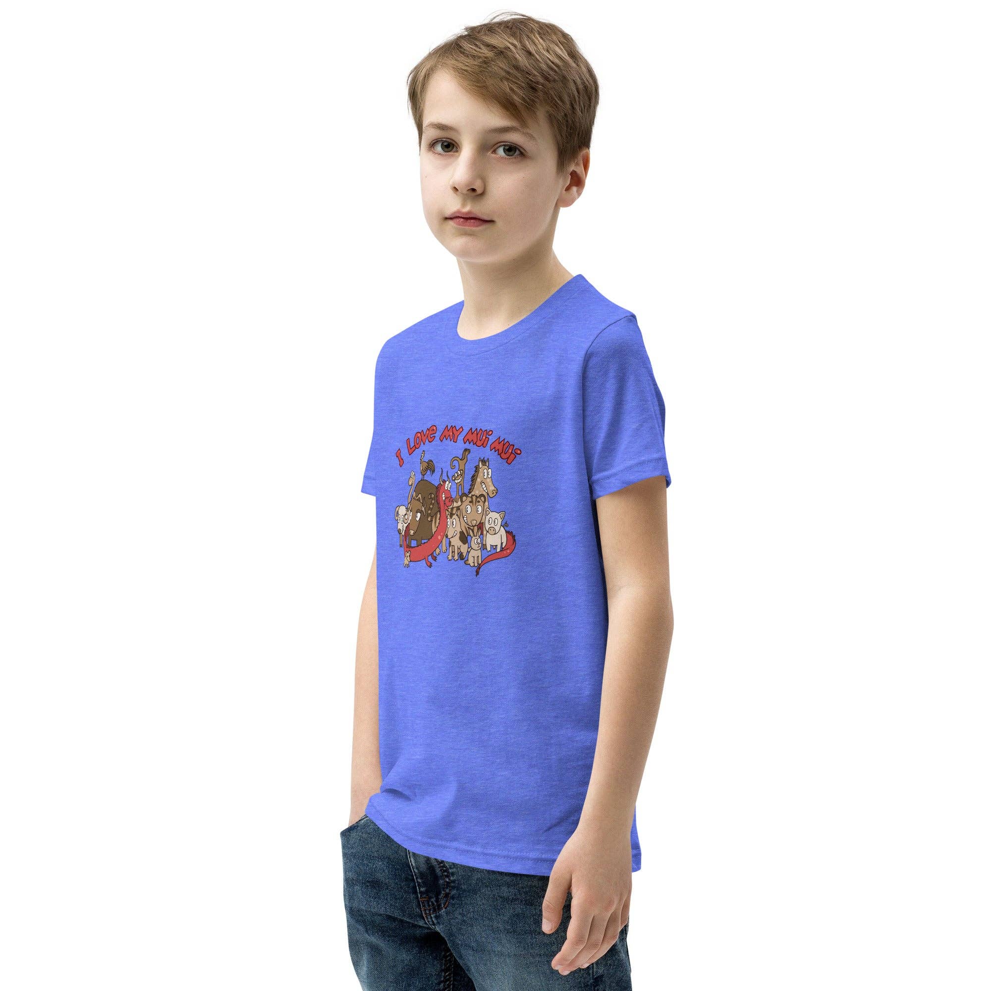 1st Generation SF - Wholesale Screen Printed T-Shirt - Kids - Youth- I Love My Mui Mui26