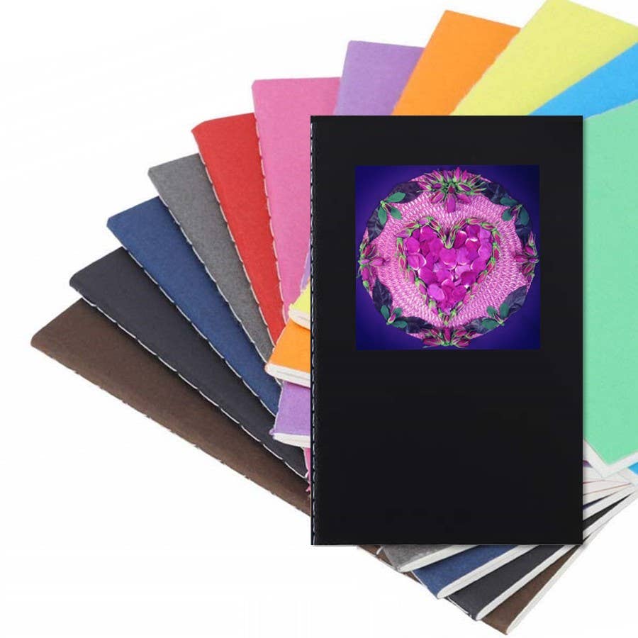 Nature Mandala Art - Wholesale Notebook - Nature / Flower Mandala SM Notebooks :: Mix of Designs3