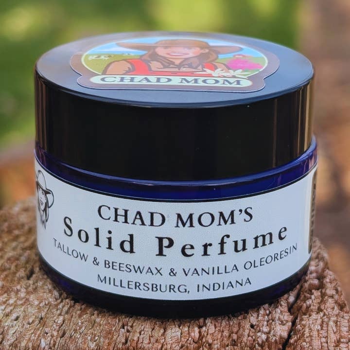 Vanilla Solid Perfume - Tallow-Based, All-Natural for wholesale by Tallow Skin Creams & Lip Balms | Chad Mom