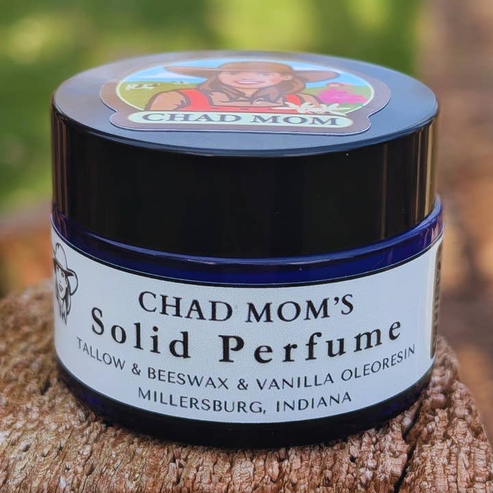 Vanilla Solid Perfume - Tallow-Based, All-Natural for wholesale by Tallow Skin Creams | Chad Mom
