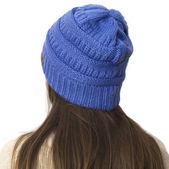 Lelaffet – wholesale Mössa - Dam – mössa vinter mössa slouchy kabel stickade hattar för kvinnor chunky4