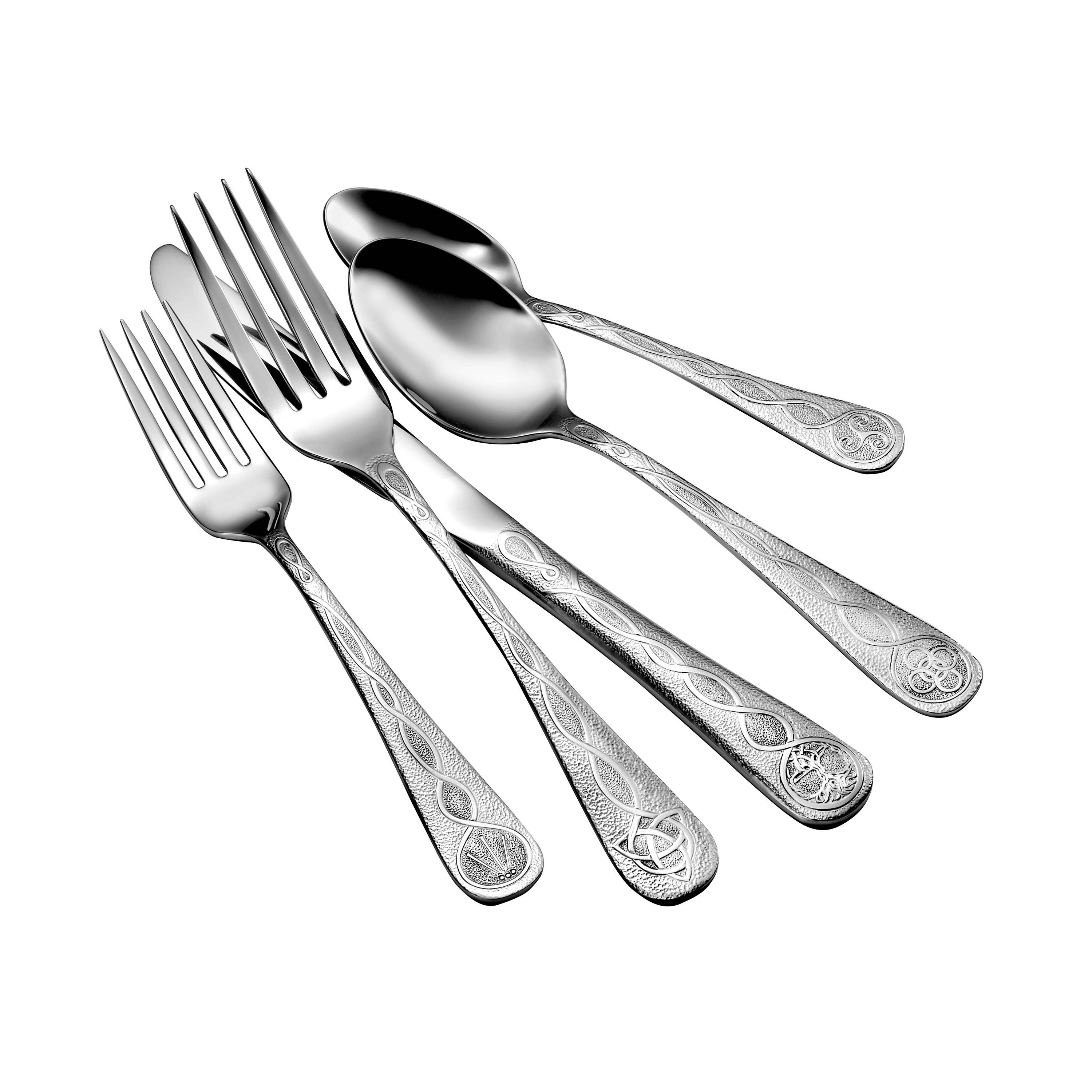 Liberty Tabletop - Wholesale Flatware Set - Celtic Flatware Place Setting Irish Silverware Made in USA7