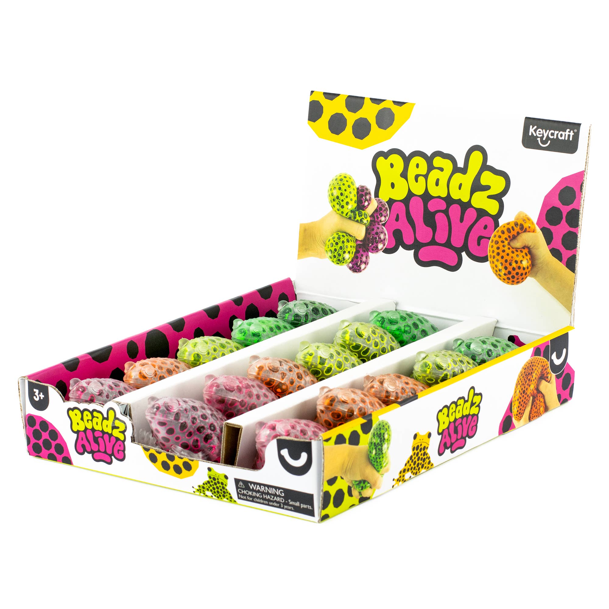 Keycraft - Wholesale Squishy Toy - Kids & Baby - Keycraft Beadz Alive Sensory Frog Toy3