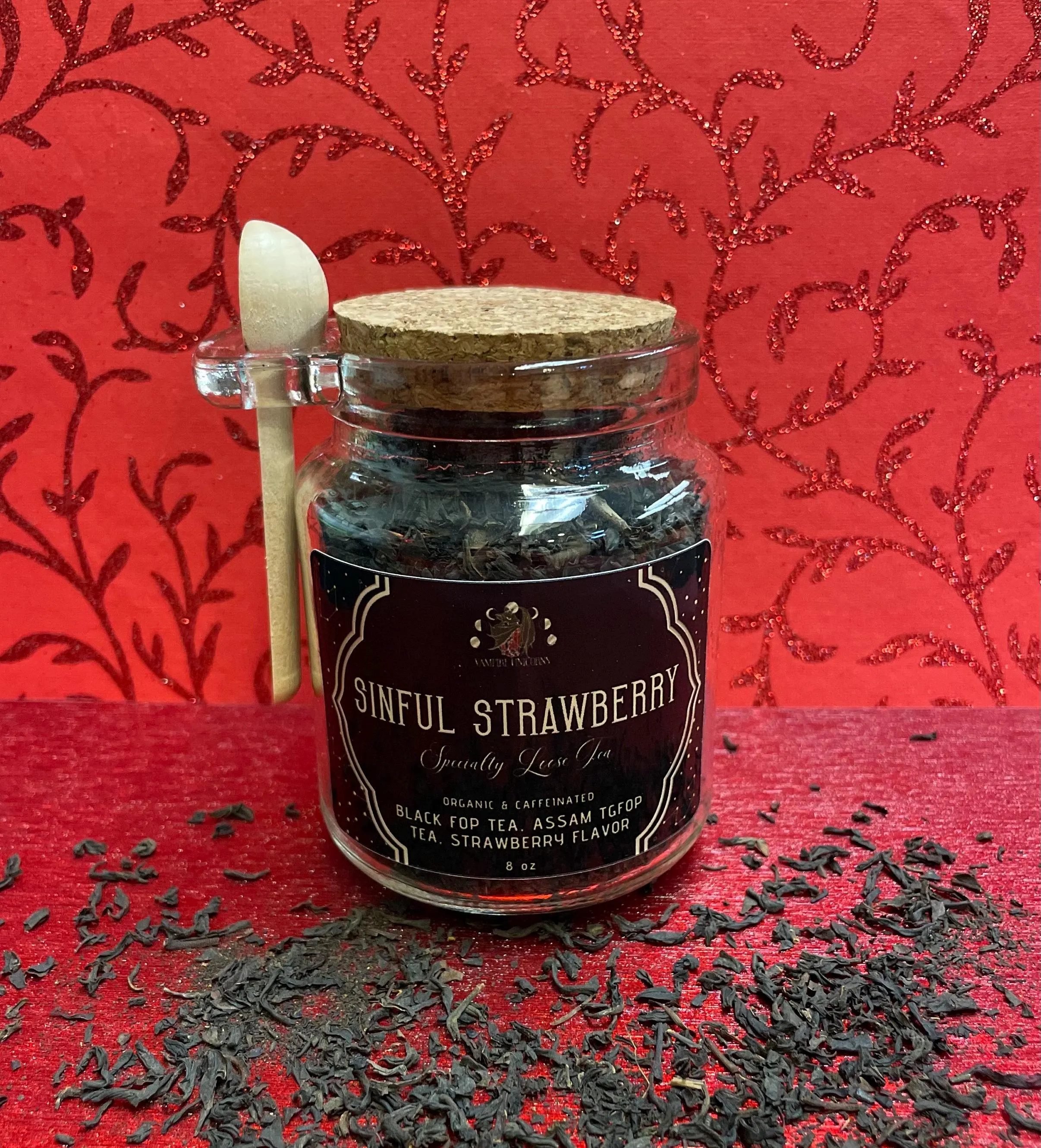 Vampire Unicorns - Wholesale Loose Tea - Loose Leaf Hand Blended Teas / Witchy Goth Tea7