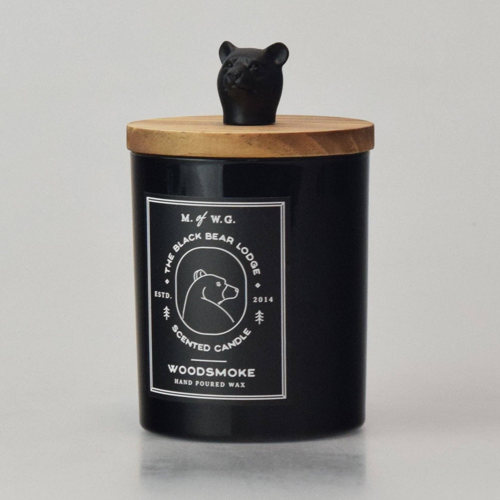 Makers of Wax Goods - Wholesale Jar/Filled Candle - Woodsmoke Birch & Hickory Jar Candle1