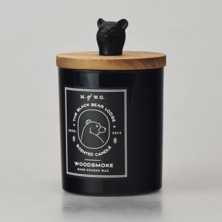 Makers of Wax Goods - Wholesale Jar/Filled Candle - Woodsmoke Birch & Hickory Jar Candle1