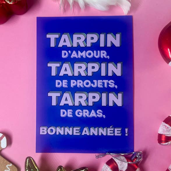 Tarjeta postal de Navidad – TARPIN de amor, TARPIN de proyectos ... para venta al por mayor de KIFFKIFF Agency