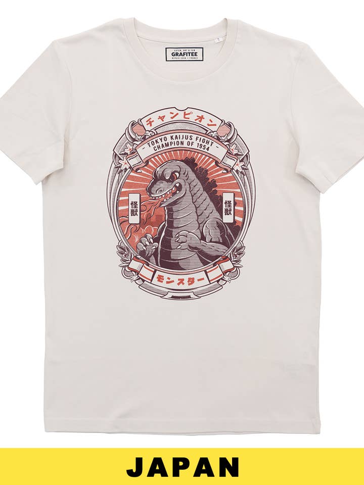 Kaiju Fighter T-shirt - Japan Manga T-shirt for wholesale by Grafitee