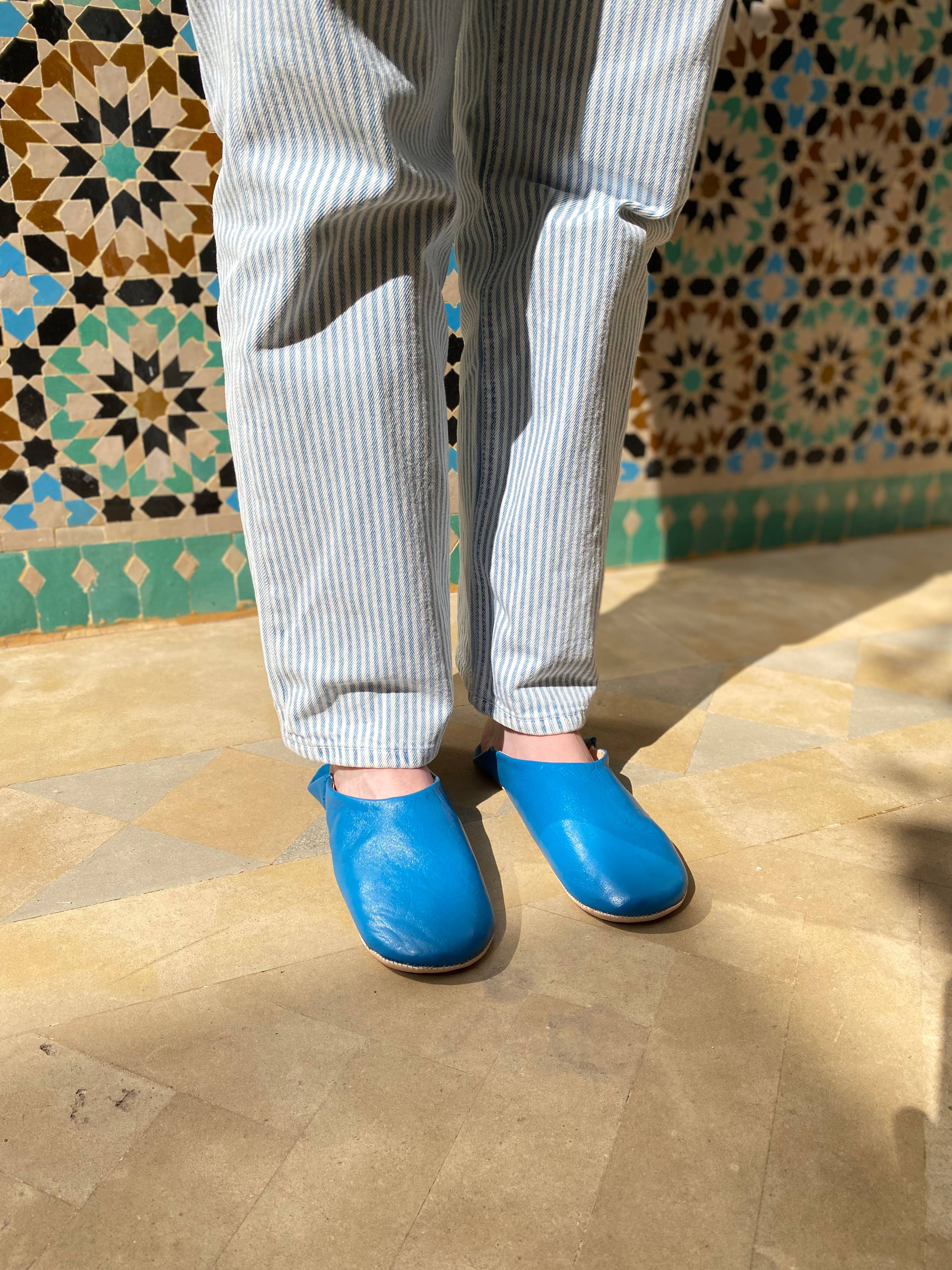 romeda - Wholesale Slippers - Unisex - Moroccan leather slippers Handmade women's slippers3