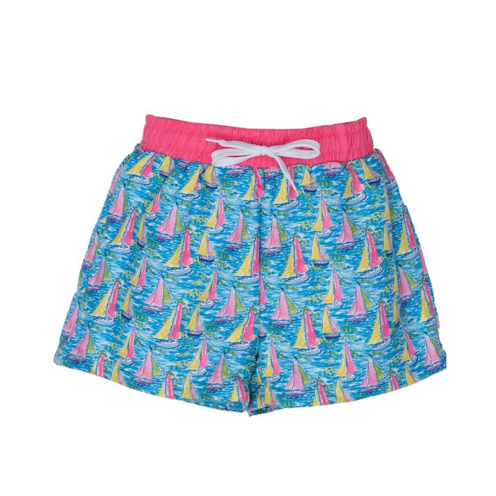 Preppy Sailboat Trunks for wholesale by The Oaks Apparel Company