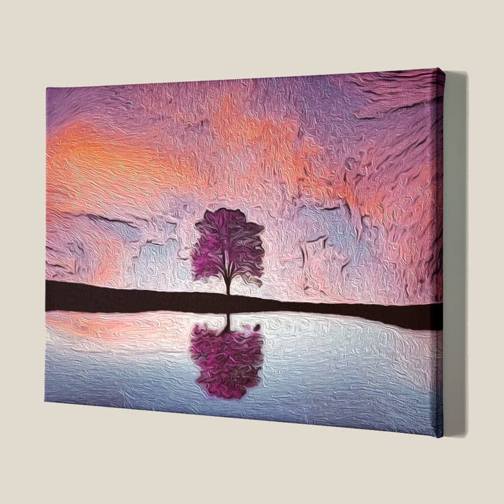 Cherry Blossom Tree Canvas - Wanddecoratie voor wholesale door Woolly Mammoth Media