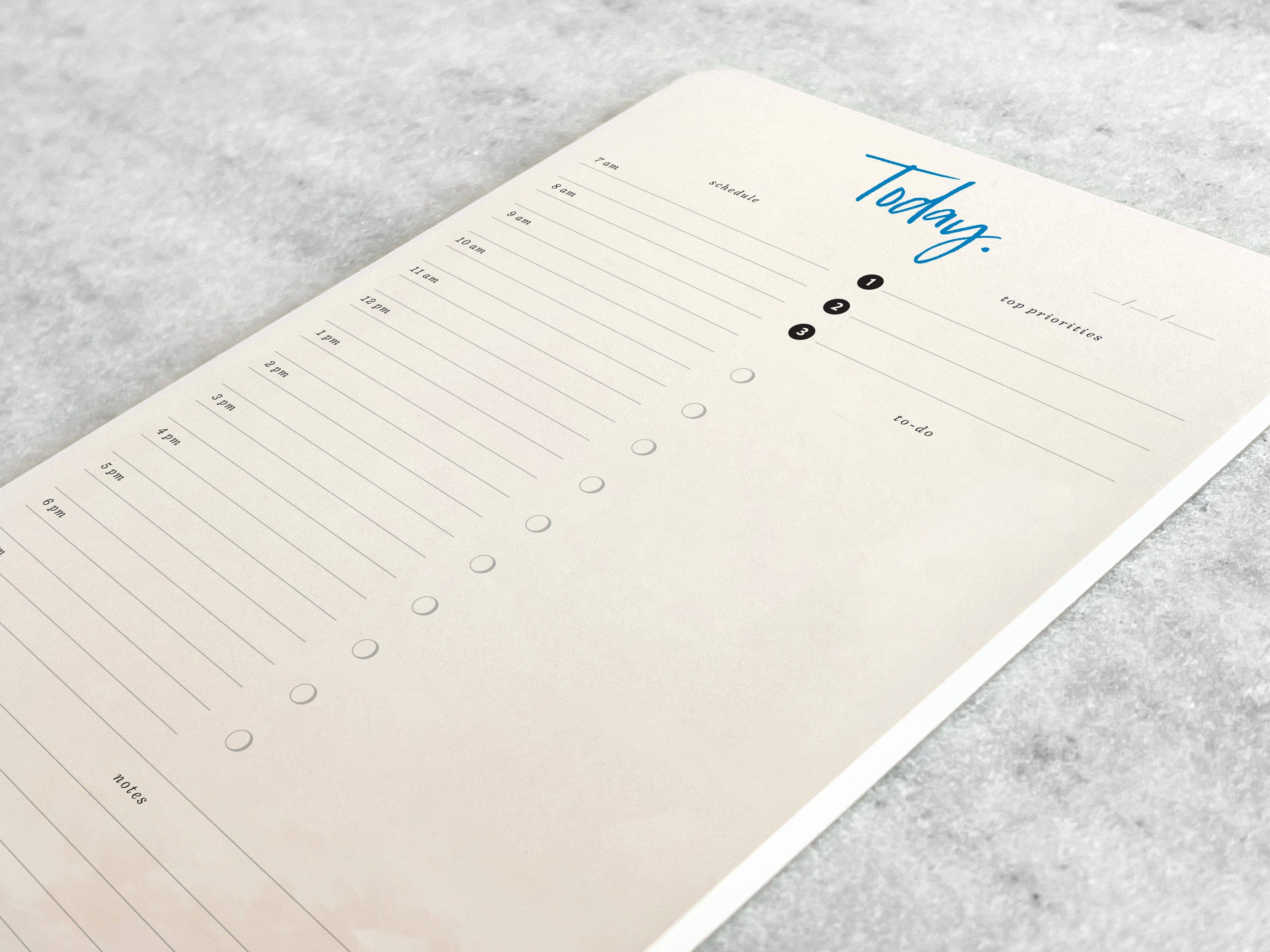 Favorite Story - Wholesale Planner - Today Planning Notepad3