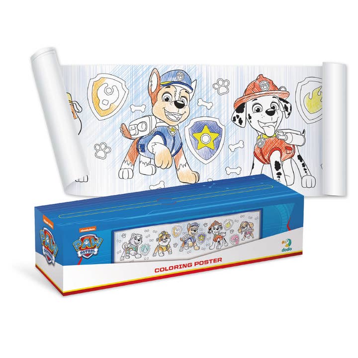 DoDo Brand - Wholesale Colouring book – Child & baby - Coloring Poster For Toddlers & Kids Paw Patrol1