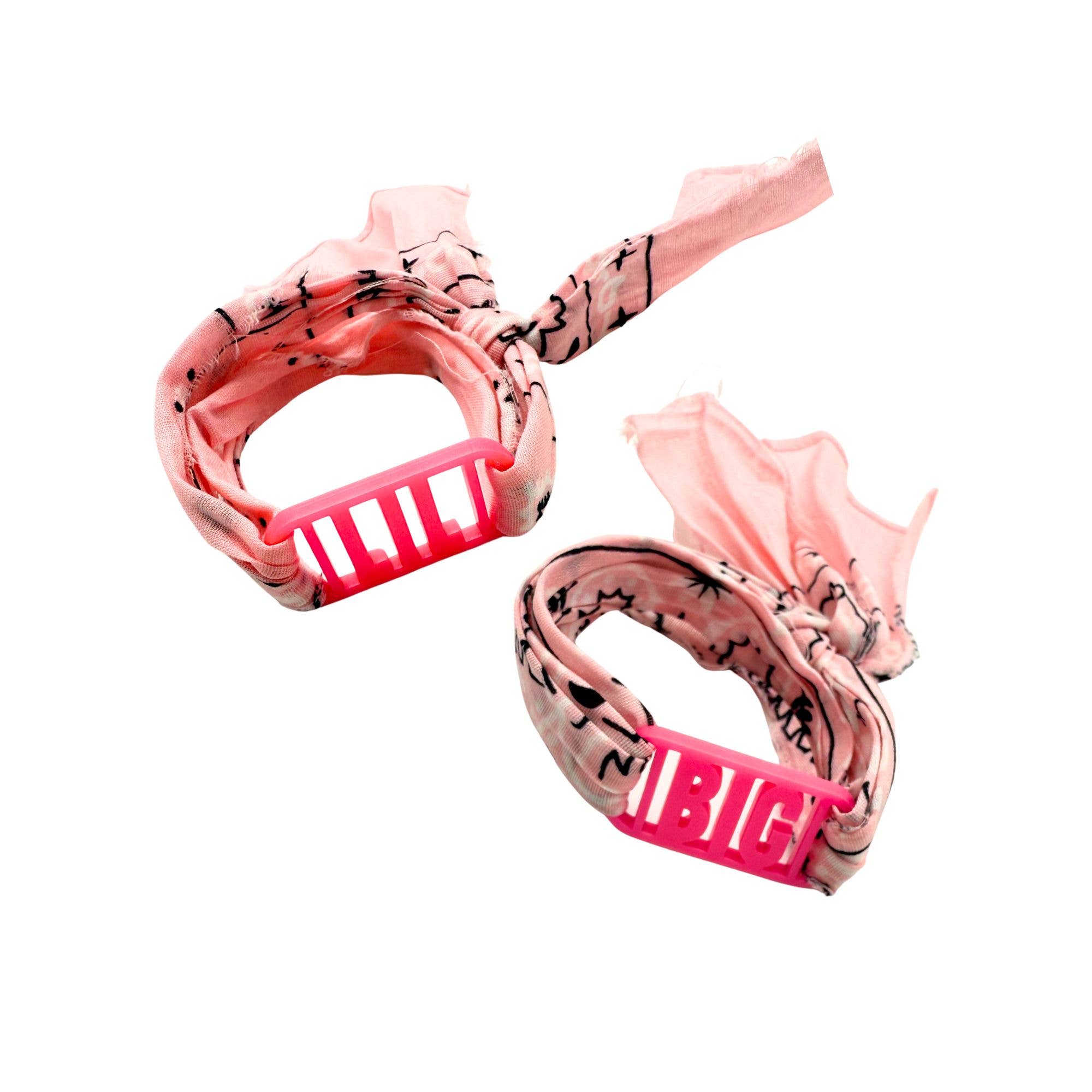 Sarahndipity Shop - Wholesale Bandana - Women's - Bandana Wrap with BIG or LIL Acrylic Slide5