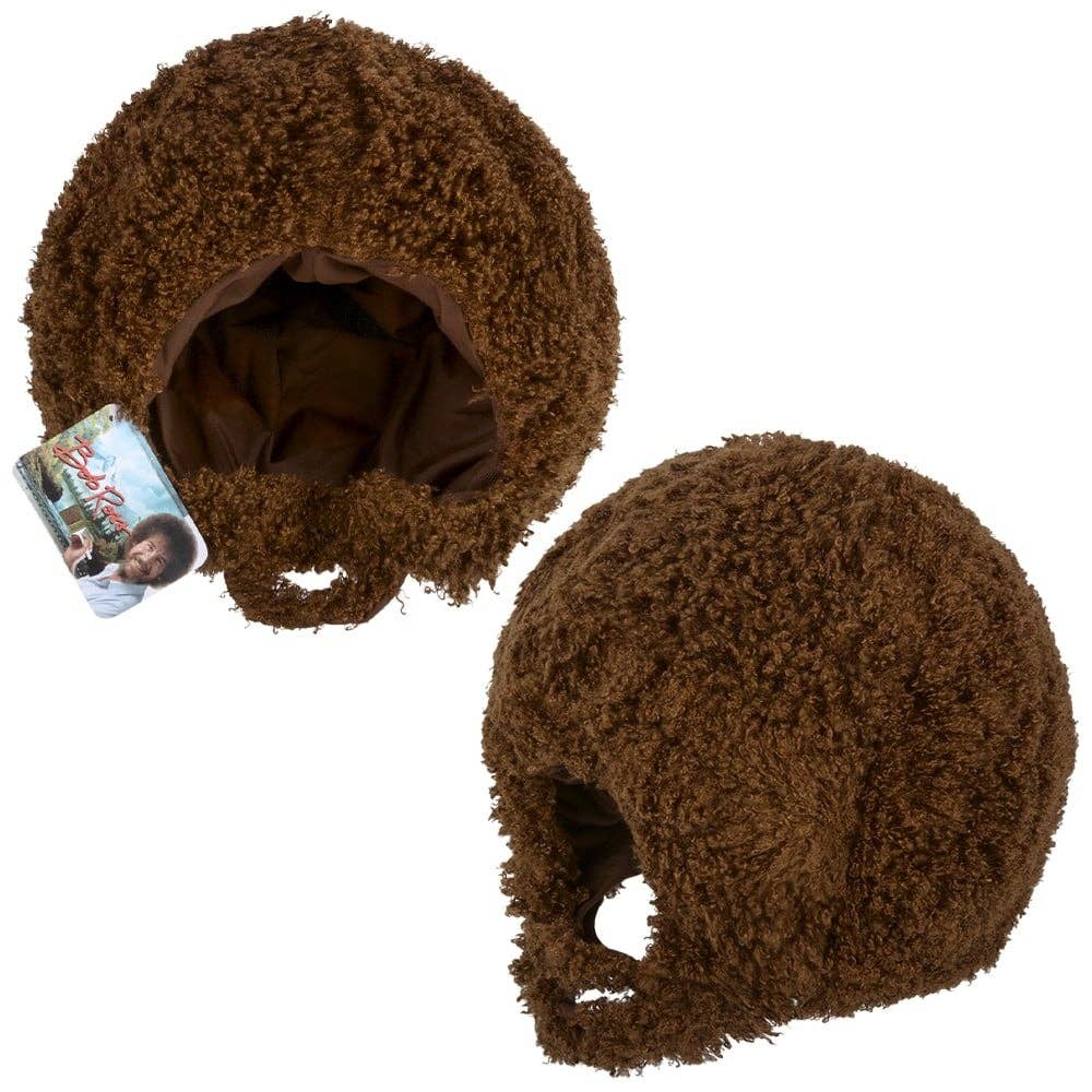 La Luna Bella - Toys - Wholesale Classic Toy - Kids - Bob Ross Wig Beard Hat 13" - LLB Toys0