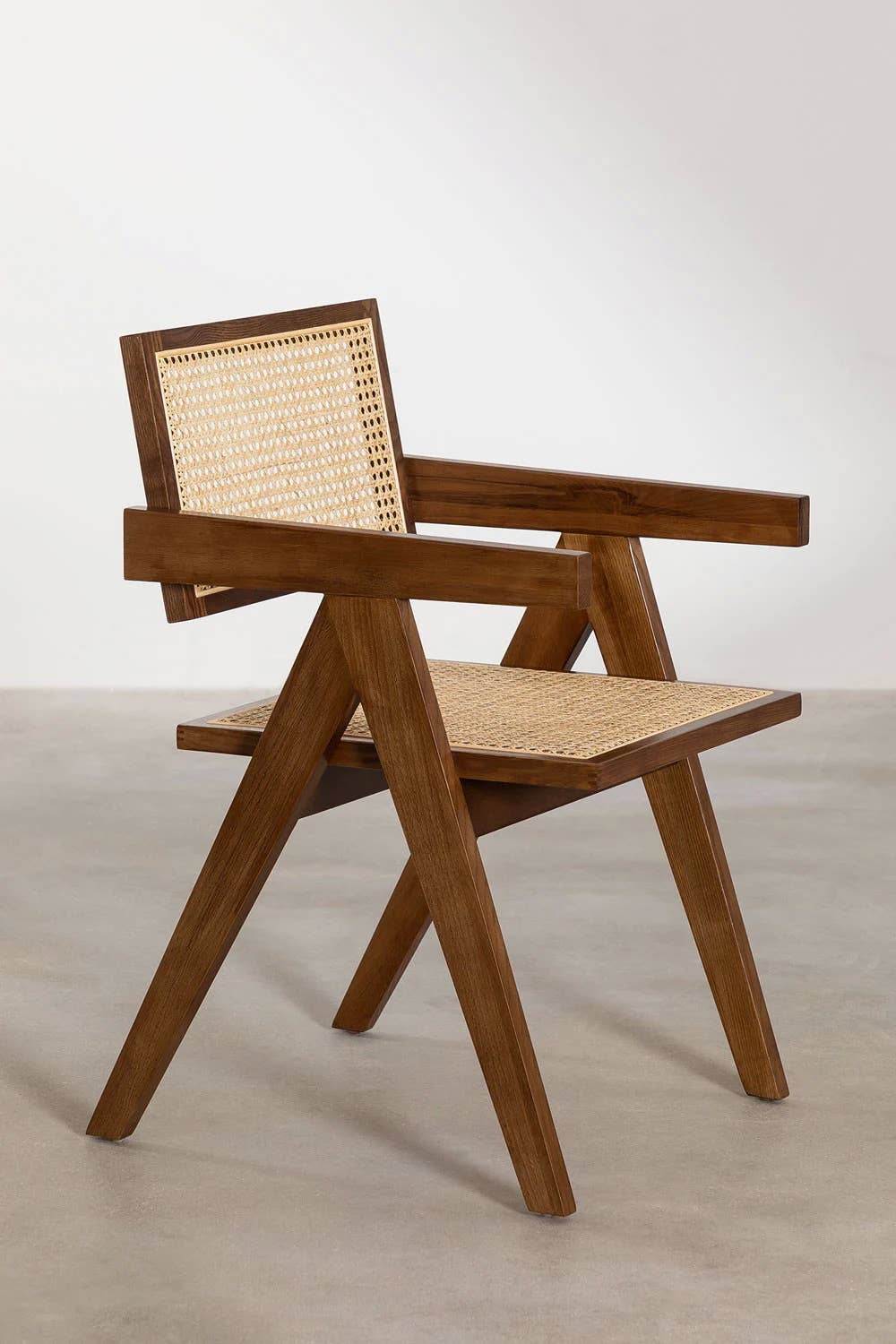 Element Accessories EU - Wholesale Chair - chair Pierre Jeanneret massive wood + rattan, high quality13