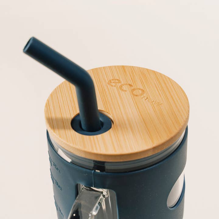 Eco Now - Wholesale Insulated Mug/Tumbler - Glass Cup with Silicon Sleeve Eco Tumbler6