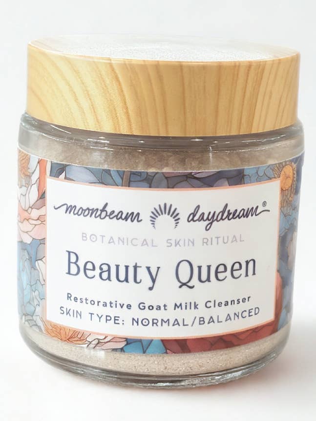 Nettoyant au Lait de Chèvre en Poudre Beauty Queen pour la vente par moonbeam daydream