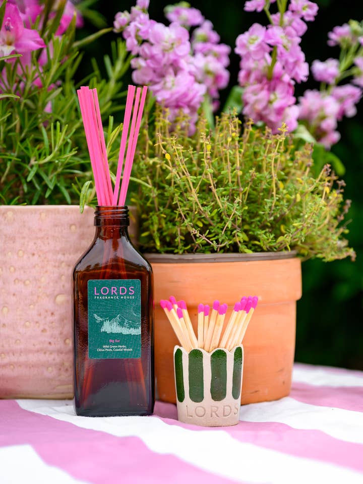Big Sur Large Reed Diffusers | Long Lasting Reed Diffusers for wholesale by LORDS Fragrance House