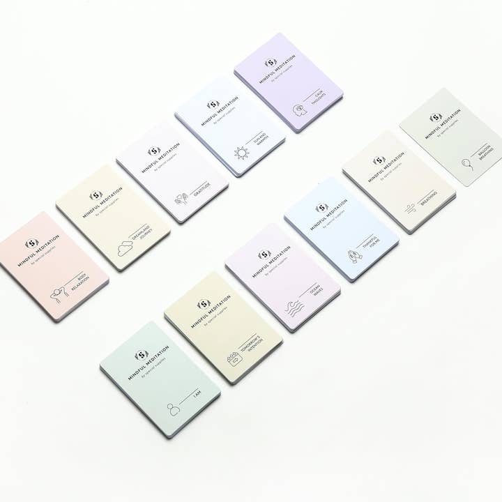 Special Supplies - Wholesale Tarot Cards - Special Supplies 101 Mindfulness & Meditation Cards Daily Self Care Kit for Stress and Anxiety Relief Relaxation Gift for Teens and Adults Positive Affirmations with Meaningful Practices3