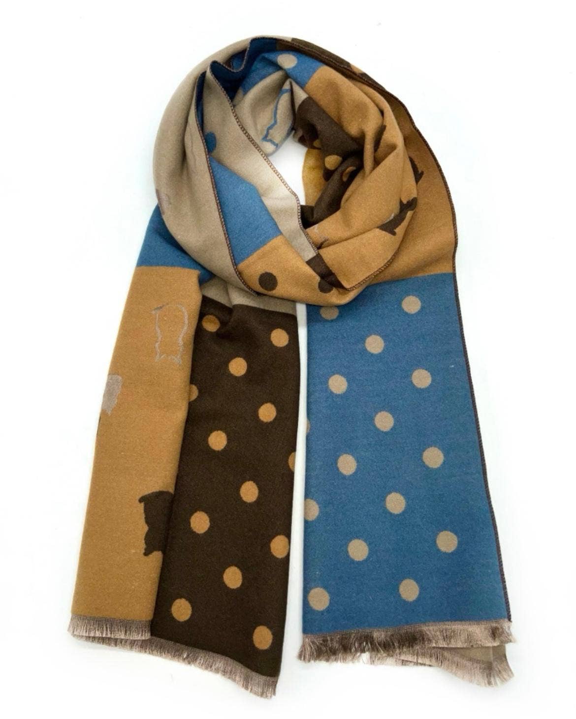 LINETA - Wholesale Head Scarf - Women's - Winter scarf HH-170 3