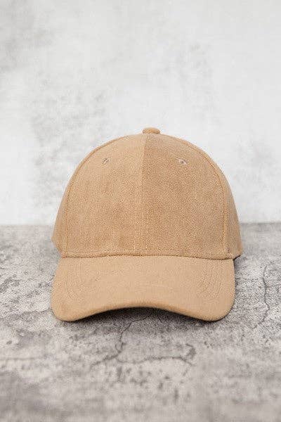 JOSSLYN by wall to wall - Wholesale Baseball Cap - Women's - SUEDE VEGAN BASEBALL CAP | 40CP00173