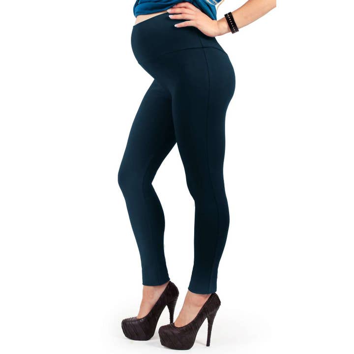 Mamsy - Wholesale Fashion Leggings - Maternity - Vienna, padded winter maternity leggings1