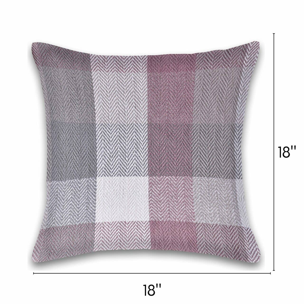 Fabstyles - Wholesale Throw Pillow Cover - Fabstyles Herringbone Check Cotton Pillow Cover2