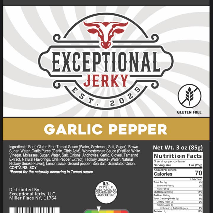 Exceptional Jerky LLC - Wholesale Jerky - Exceptional Jerky Variety 1 - 12 Flavors8