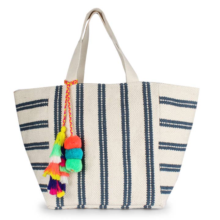 Goa Tote Bag : Blue for wholesale by BohoGene