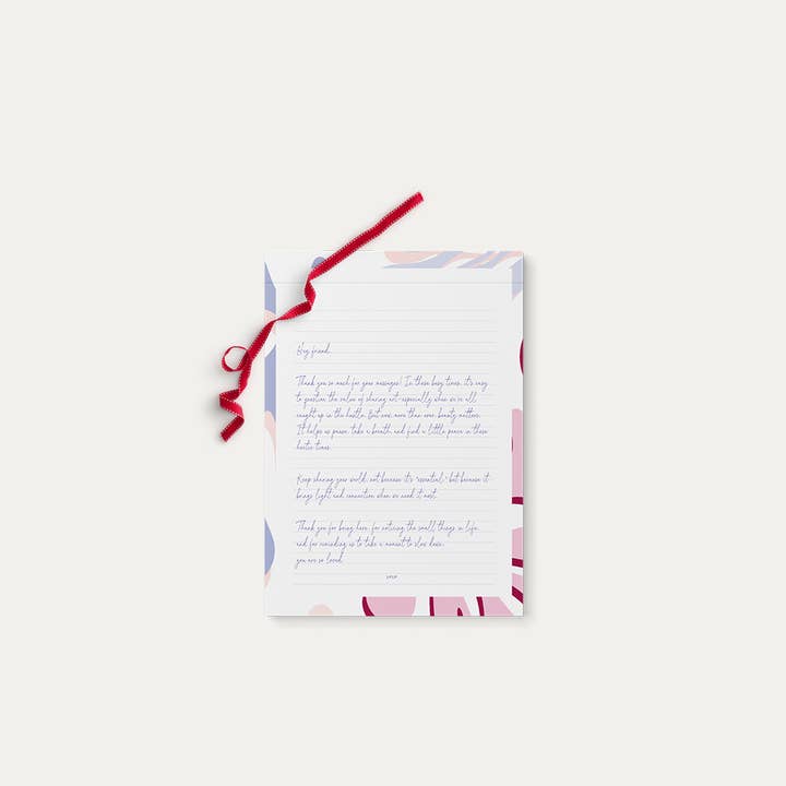 Glimmery Moments® - Wholesale Notepad - Biophilia - A Modern Lined Notepad for Handwritten Moments2