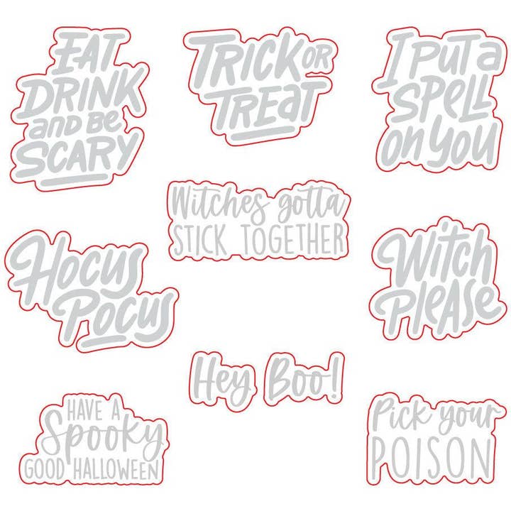 Hocus Pocus - Honey Cuts - Coordinating Dies for wholesale by Honey Bee Stamps