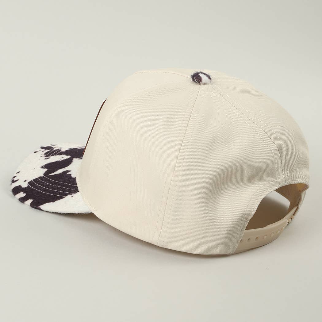 Fashion City - Wholesale Truckerpet - Uniseks - Cowboy Club Geborduurd Embleem Dierenprint Truckerpet5