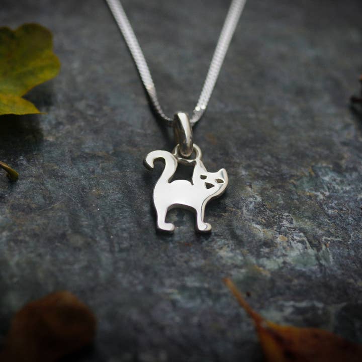 RoxyLab - Wholesale Halsketting - Kinderen - Kattenhalsketting in sterling zilver3