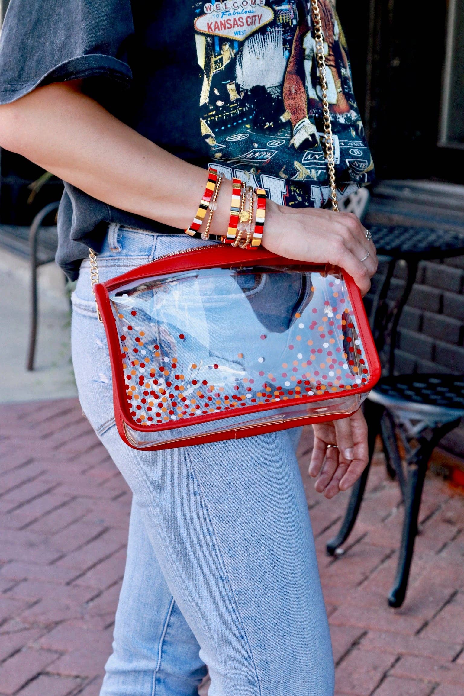 MODish Design Co - Wholesale Crossbody Bag - Women's - Confetti Stadium Bag6