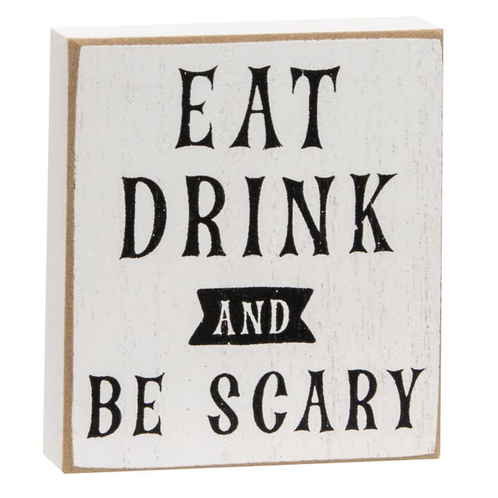 Col House Designs - Wholesale Sign - 3/Set, Boo Crew Blocks1