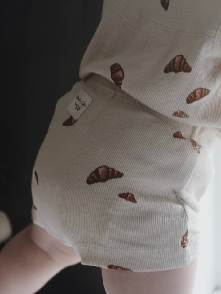 VACVAC studio - Wholesale Underwear - Kids - CARL boxers, 2 pack - Croissant large print2