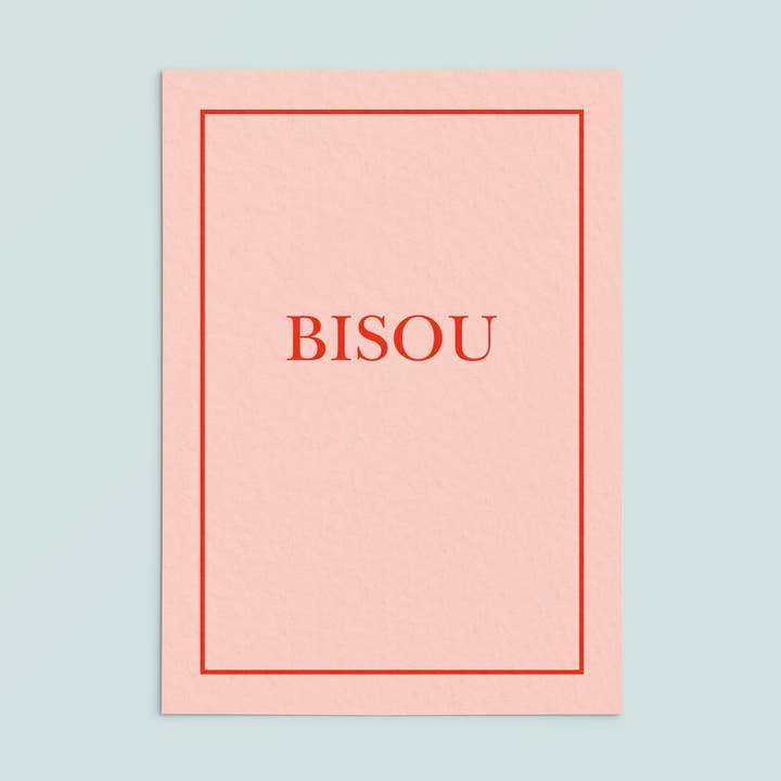 Carta casual | Bisou per la vendita all'ingrosso da parte di Likestationery