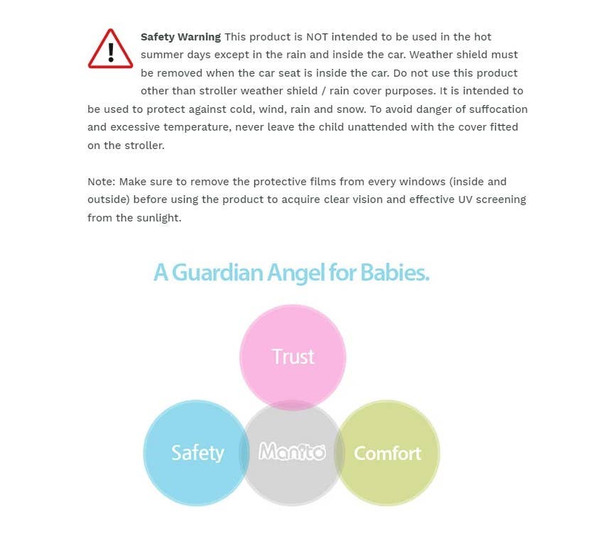 Manito - Venta al por mayor Funda de asientos de coche - Niños y bebés - Protector de clima para asiento de coche infantil Melange (gris carbón)7