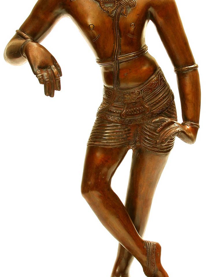 22" Vrishavahana Shiva i messing | Håndlavet | Lavet i Indien for engroshandel hos Exotic India Art