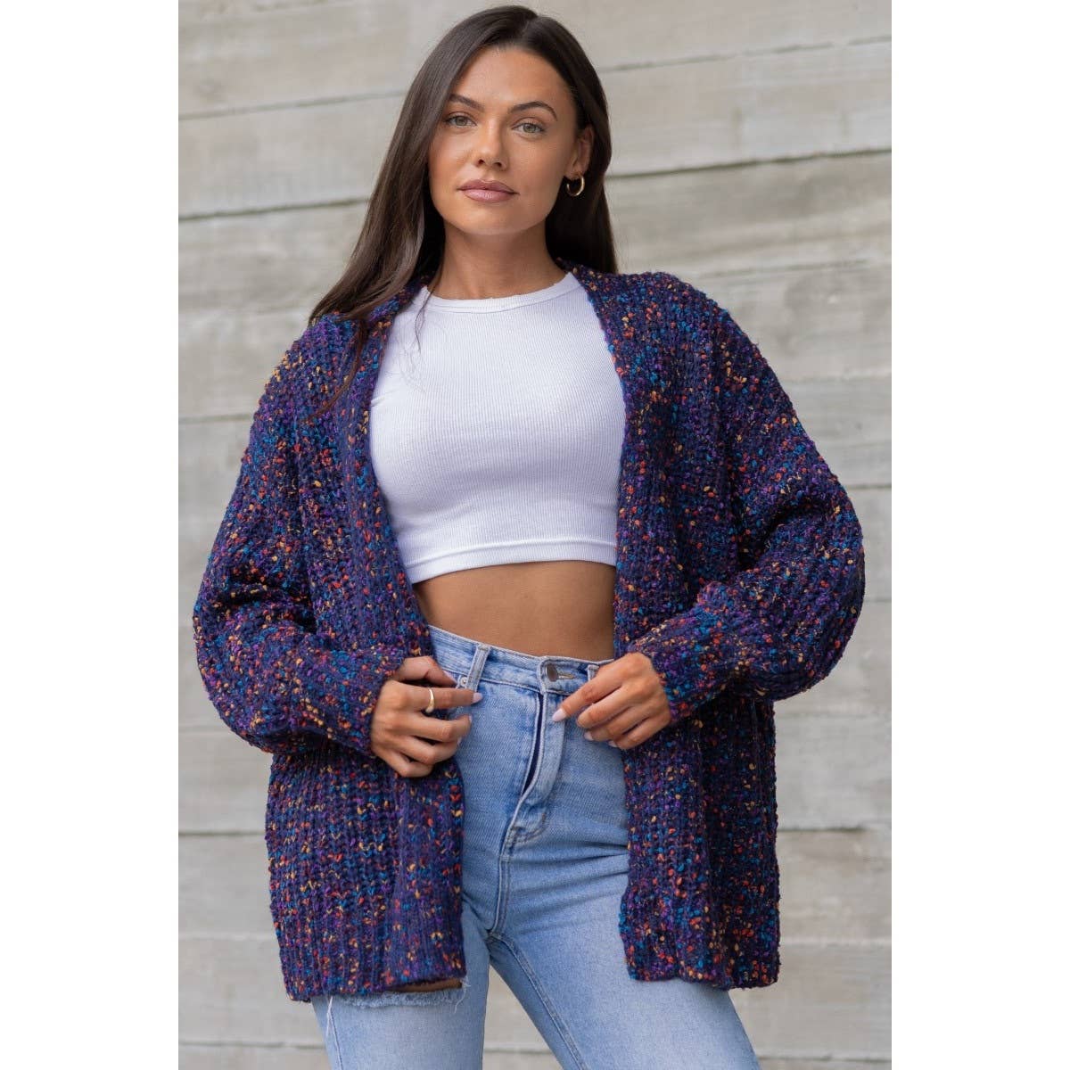 Multi KNIT JACKET_8WC1124 for wholesale on Faire0