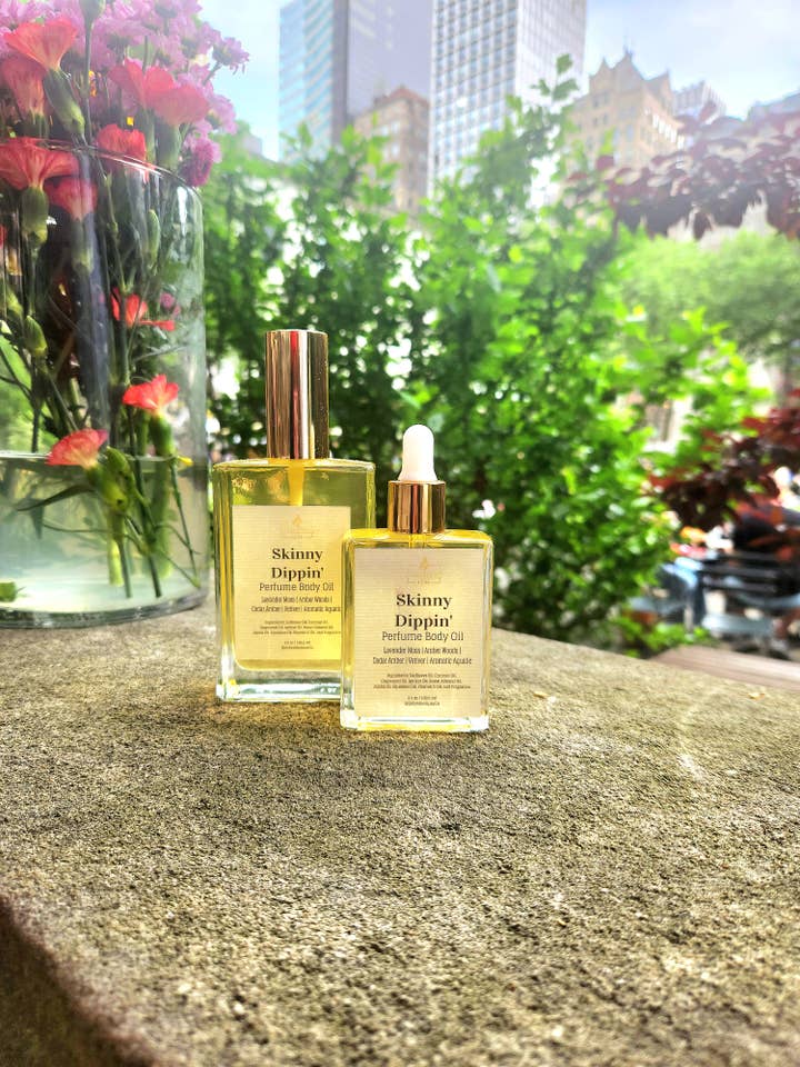 3,5 oz Skinny Dippin' | Parfym Kroppsolja för wholesale av Unbridled Luxe