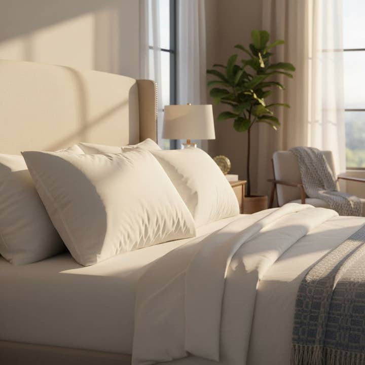 Prisvärda hotellkuddar med syntetiskt dun för wholesale av Rifz Textiles Inc