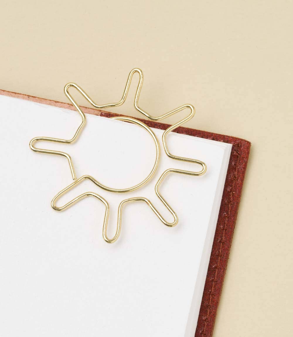 Matr Boomie Fair Trade - Wholesale Bookmark - Kitaab Sun Wire Bookmark - Gold0