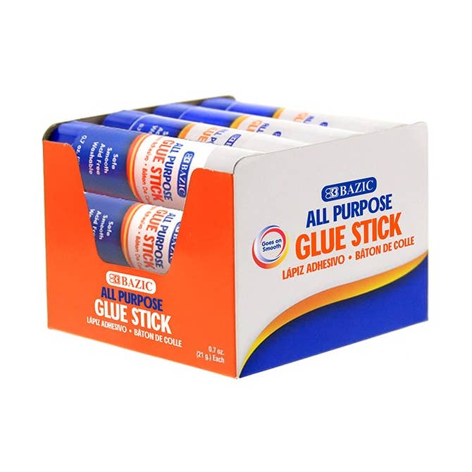 Luna Office Supply -  Everyday Essential - Wholesale Glue - 0.7 oz Premium Large Glue Stick0