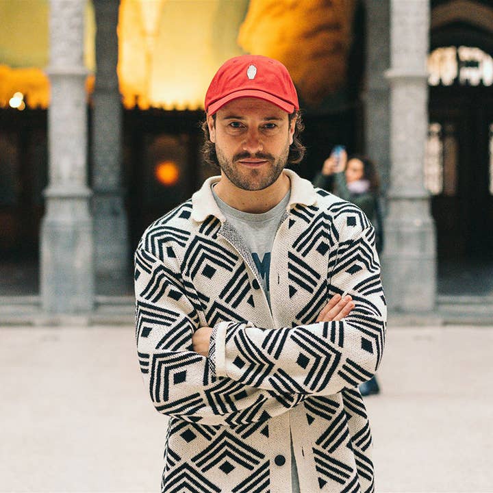 Hand - Red Baseball Cap for wholesale on Faire2
