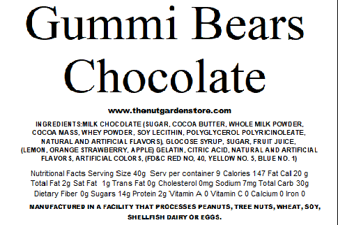 The Nut Garden, Sweetables, Utah Truffles - Vente Friandises enrobées de chocolat - Ours en gélatine, enrobés de chocolat au lait (12 oz)1