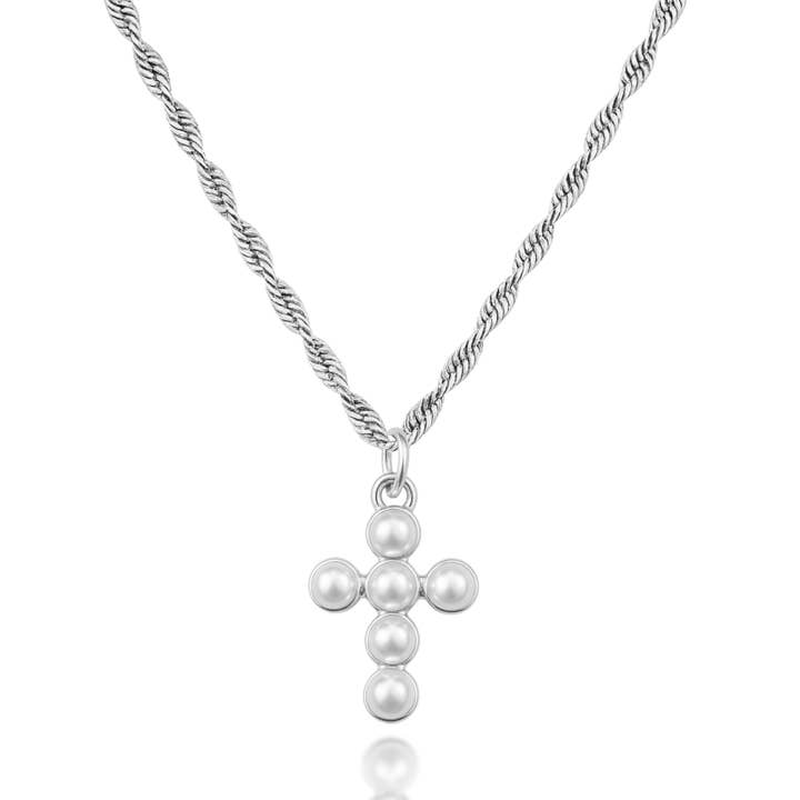 AMADI Jewelry - Vendita all'ingrosso Collana con ciondolo/pendaglio - Collana Sempre con Noi in Oro e Argento4